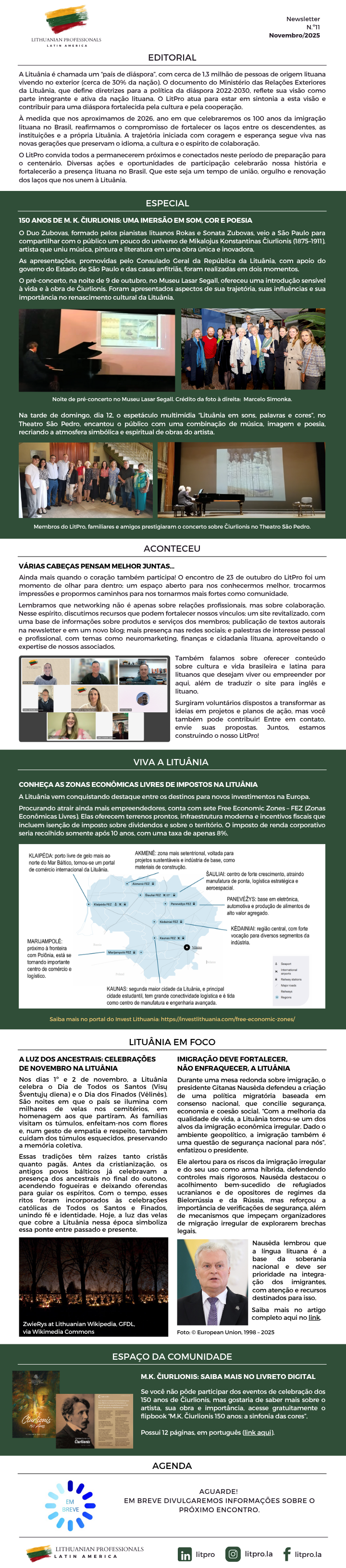 Newsletter Novembro 2025